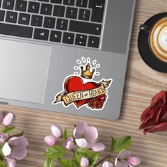 Queen Of Hearts – Vinyl Decal Sticker – Car Window Laptop – ebn7765