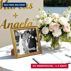 upsimples Vintage 8×8 Picture Frames, Antique Gold Frames Display 4×4 with Mat o