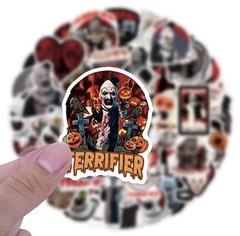 Art The Clown Style Stickers 50pk Mixed Terrifier Horror Stickers FREE SHIPPING