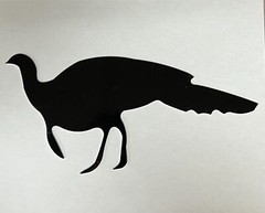 Wild Turkey Metal Sign Cutout CNC Metal Art 10″ x 4″ NWTF Indoor/Outdoor