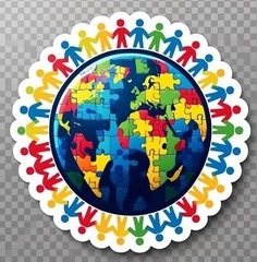 Autism Acceptance Sticker – Infinity Symbol, Neurodiversity Pride Vinyl