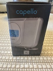 Capello Wake Up CD Alarm Clock NEW Sealed AM/FM Radio Vertical CD Player Silver