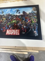 Marvel Cinematic Universe (MCU) – 3D Wall Art w/ Frame, 23″ x 31″