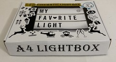 Cinema Light Box Changing Lighted Up 255 Black & Colored Letters Numbers Symbols