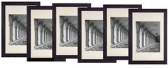 Studio 500 11×17 Black Smooth Wall Wood Frames PlexiGlass w/2 Mats 8.5×11 & 8×10