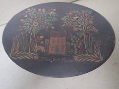 (4) Oval Primitive Nesting Storage Bob’s Boxes Bless This House Lang Card Co.