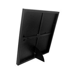(2 pack) New MS 12×12 Front Loading Tabletop/Wall Picture Frame, Black