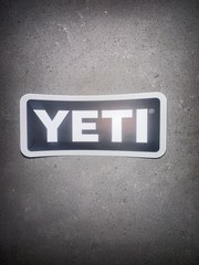 Yeti Logo Sticker