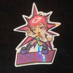 2003 Y2k Girl. ODM Brand Import Collection. vending Machine Sticker