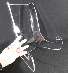 Easel Display Stand XL Clear Lucite Extra LARGE Size