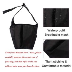 Coppthinktu Dog Muzzle Suit – 7PCS Adjustable Muzzles for Small to Large Dogs…