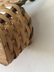 Cute Little Woven Wall Hanging Basket To Store Small Items In 5” X 3”