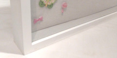 White Shadow Box Display Case 21″ L X 17″ W x 2″ H