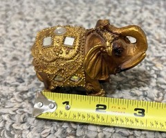 Feng Shui Wealth Lucky Trunk Up Elephant Statues Figurine Home Decor Gift
