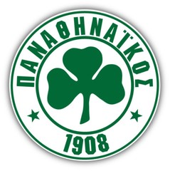 Panathinaikos FC Greece Soccer Football Car Bumper Sticker Decal 5» x 5»