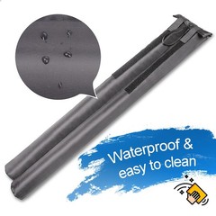 Large Door Draft Stopper 30 Inch for Small Size Bedroom Door, Fits 0.5 to 1.7…