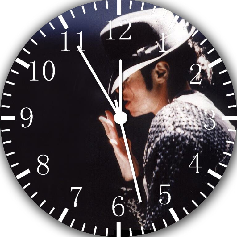 Michael Jackson Wall Clock E159Personalized option with adding name