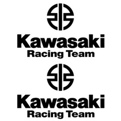 Kawasaki Racing Team Decal Kawasaki Ninja Vinyl Sticker ZX-6r ZX-10r – Any Size