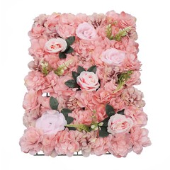 12 Pcs Flower Wall Panel, Artificial Flower Backdrop, Flower Panels for Backdrop