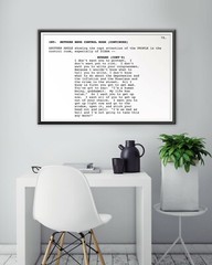 NETWORK – Screenplay POSTER! – Film – Script – Writing – Acting – Sidney Lumet