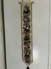 Fruit Decor Decorative Woven Tapestry Bell Pull 42” Jubilee Made In USA