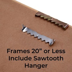15×37 Frame White Real Wood Picture Frame Width 0.75 inches | Interior Frame Dep