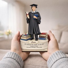 Personalized Graduation Wooden Sign Gift,Portrait Photo Graduation Gift