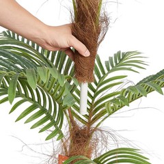 VEVOR Artificial Areca Palm Tree 4ft Tall Faux Tropical Palm Silk Plant 2 Pack