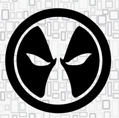 DEADPOOL Logo Sticker Decal Car truck Comic Super Hero