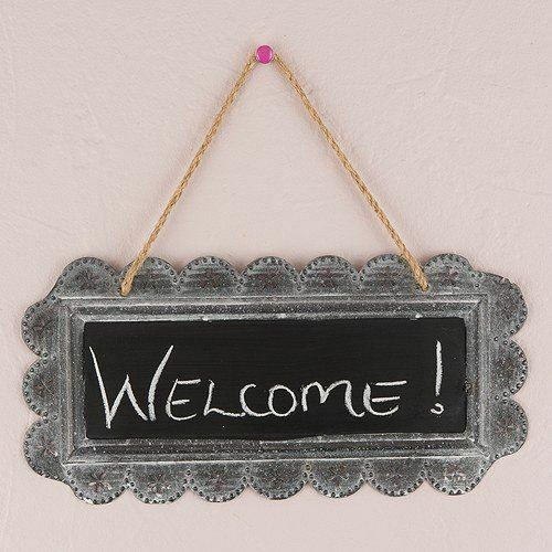 Blackboard Frame – Embossed Blackboard Frame – Ready to Hang – 12.5 x 6″