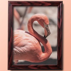 US ART Frames .75″ Cherry Maroon Solid Poplar Wood Picture Poster Frame, S-Lot