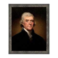 Thomas Jefferson by Rembrandt Peale, World Famous Wall Art Collection