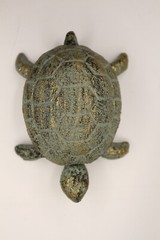 TURTLES / Decor For Garden Or Home / Free Standing 3 Dimensional Turtle / N-11