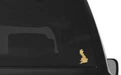 United Kingdom Country Outline Vinyl Decal Car Window Laptop UK Sticker