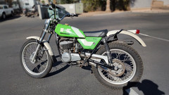 1975 Kawasaki KT250 Trials Motorcycle POSTER 24 X 36 INCH Sweet!