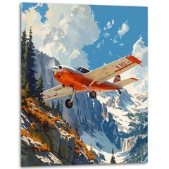Air Plane Poster Cessna Boeing Wall Aviation Pilot Prints 11×14 Inches Unframed