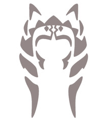 AHSOKA TANO, PADAWAN, JEDI, STAR WARS, Decal Stickers for Cars, Windows, Laptops