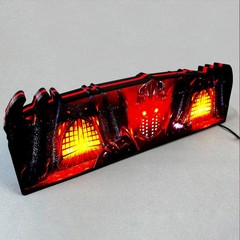Black Knight Pinball Topper with Eye 3D Printed LED Lightbox for Game Decor