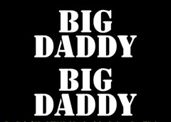 Big Daddy Cute Funny Saying Two PK 6″ Vinyl Decal Car Truck Window Color Options