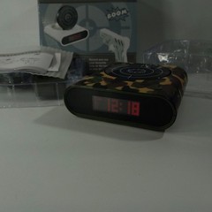Gun Target Alarm Clock Camouflage BF1821 Shooting Game For Parts Read Below