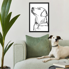 Matte Black 16×24 Poster Frame Single Picture Frame for Artwork Photos Posters