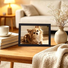 6×9 Picture Frame Display 4×6 with Mat or 6×9 Wall Hanging Picture Frame Home