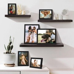upsimples 10 Pack Picture Frames Collage Wall Decor 8×10, 5×7, 4×6 Black
