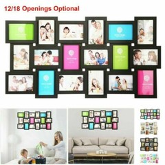New Photo Frame Picture Collage 12/18 Pictures Display Photowall Home Decor Kit