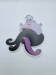 Brand New Vinyl Little Mermaid Ursula Sticker 4″ by 4.25″