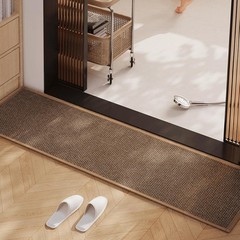 Super Absorbent Bath Runner Mat, Non-Slip Bathroom Rug, Long Narrow Floor Carpet