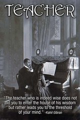 Teacher Wilbur Pierce Poster Print