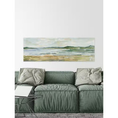 15 In. H X 45 In. W «Panoramic Seascape I» by Marmont Hill Canvas Wall Art