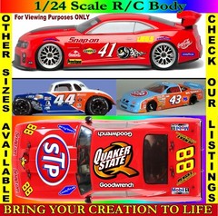 Clear Matte Vinyl Sticker Sheet 49-R/C MODEL Decal fits 1/24-1/16 Scale revellsy
