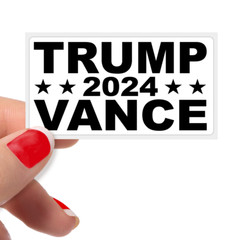 Trump Vance 2024 MAGA USA President Patriotic Statement Stickers Bulk Pack